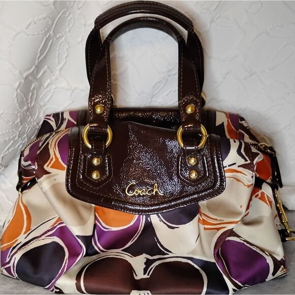 USED Coach "Ashley" Satchel - Picture 1 of 12
